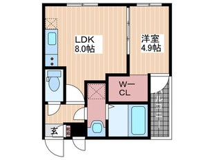 MOVE長束の物件間取画像